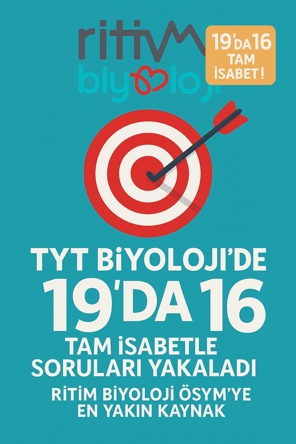 Ritim Biyoloji'den 2025 TYT-AYT Sınavında Büyük Başarı